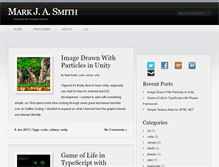 Tablet Screenshot of markjasmith.com